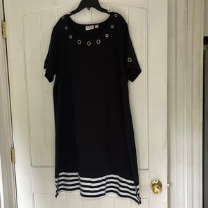 Quacker factory XL black dress
